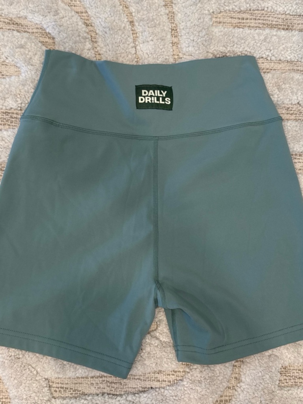 Daily Drills Women's High-Rise Workout Shorts — Green